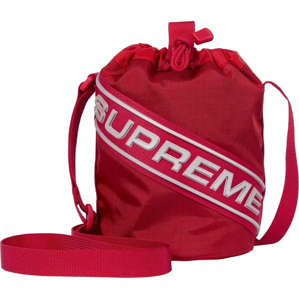 Supreme Small Cinch Pouch - Red